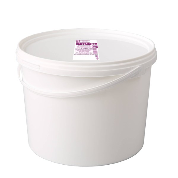 Сметана 20 % ГОСТ ведро 5 кг 10151 - фото 143