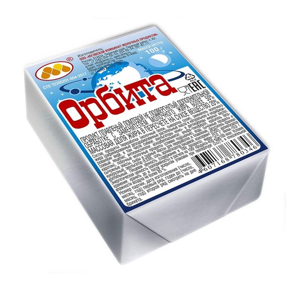 Продукт сырный плавленый ломтевой "Орбита" 100г. 10199 - фото 325