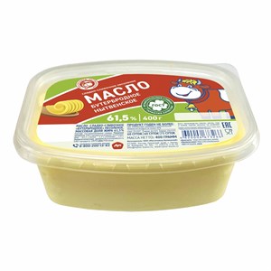 Масло Бутербродное 61,5 % контейнер 0,4 кг 10265