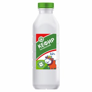 Кефир 3,2 % бутылка 0,8 кг 10274