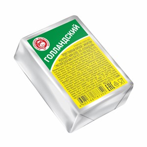 Продукт сырный плавленый ломтевой "Голландский", ТМ МЗН, 70г. 11785