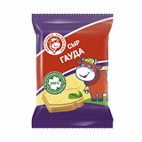 Сыр полутвердый "Гауда", ТМ МЗН, нарезка брикет, 180г. 10299 - фото 747