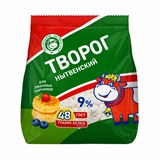 Творог 9 % пакет 0,3 кг 11806