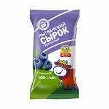 Сырок творожный с черникой 4,5 % флоупак 0,1 кг 11837